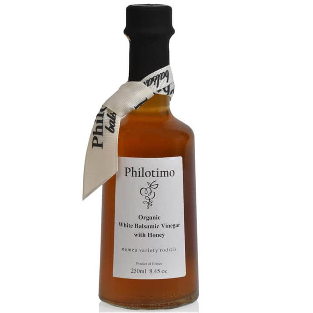 Philotimo Organic White Balsamic Vinegar with Honey 250ml